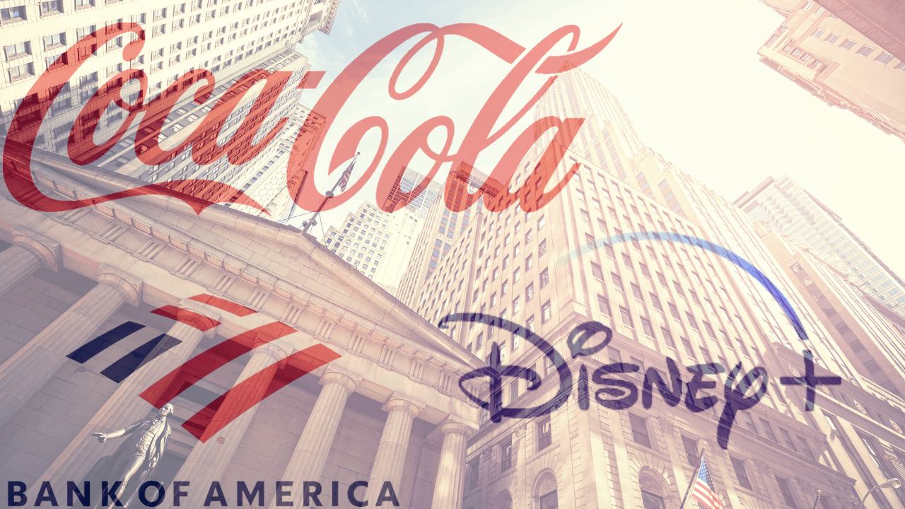 As  Oportunidades de Investimento em Ações Coca-Cola, Bank of America e Disney